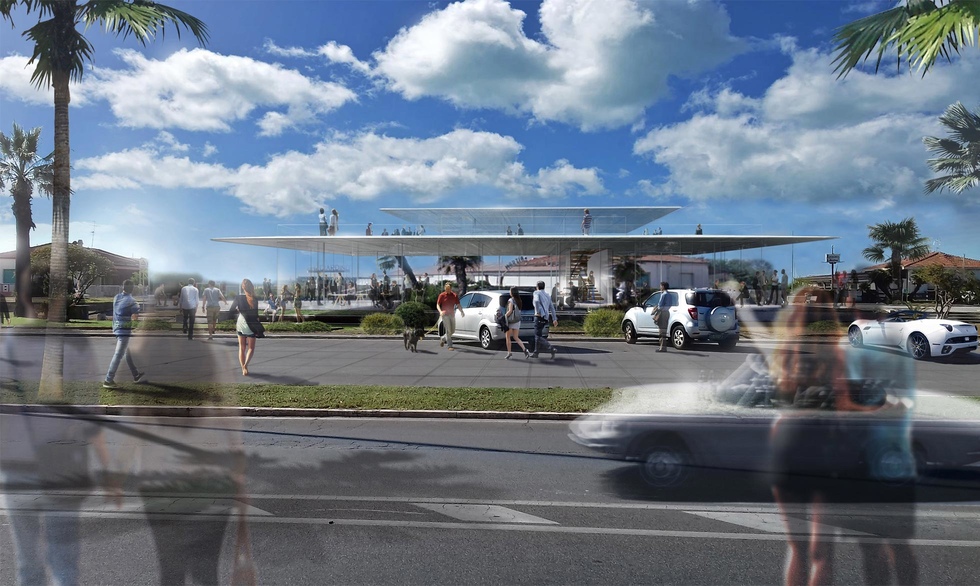 Restaurant on the promenade